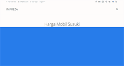 Desktop Screenshot of hargamobilsuzuki.com