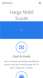 Mobile Screenshot of hargamobilsuzuki.com