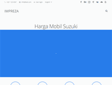 Tablet Screenshot of hargamobilsuzuki.com